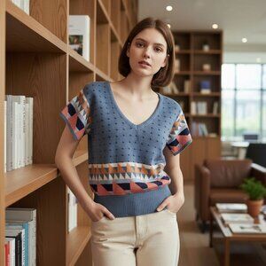 Vintage Dead Stock Knit Top